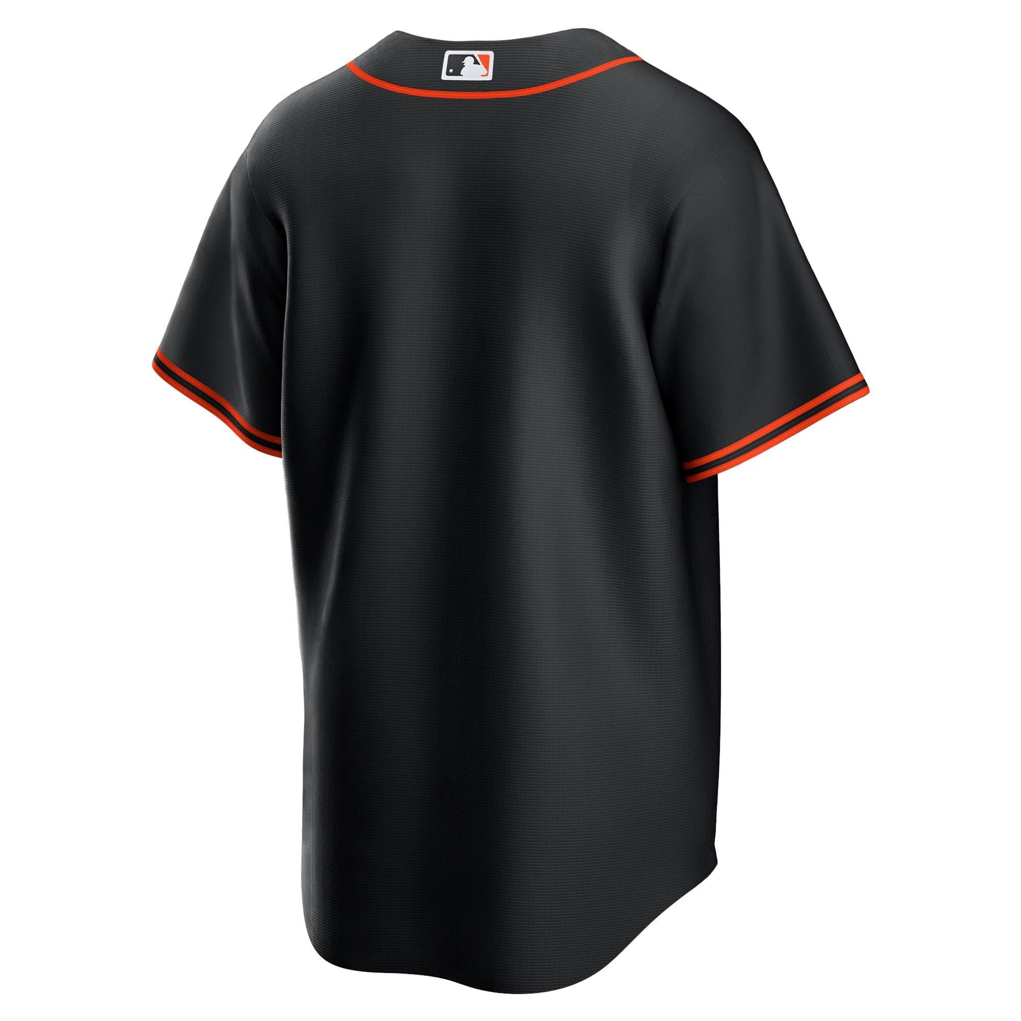 San Francisco Giants Nike MLB Alternate Replica Jersey - Black