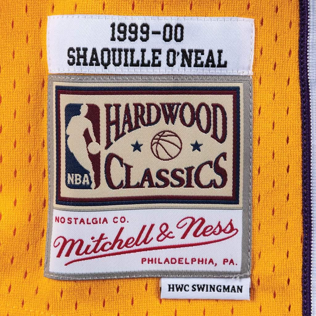 Shaquille O'Neal Los Angeles Lakers Mitchell & Ness NBA 99-00 Swingman Jersey - Gold