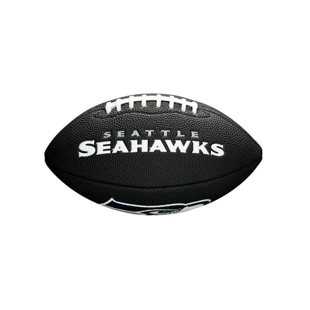 Seattle Seahawks Wilson NFL Mini Size Team Football - Black