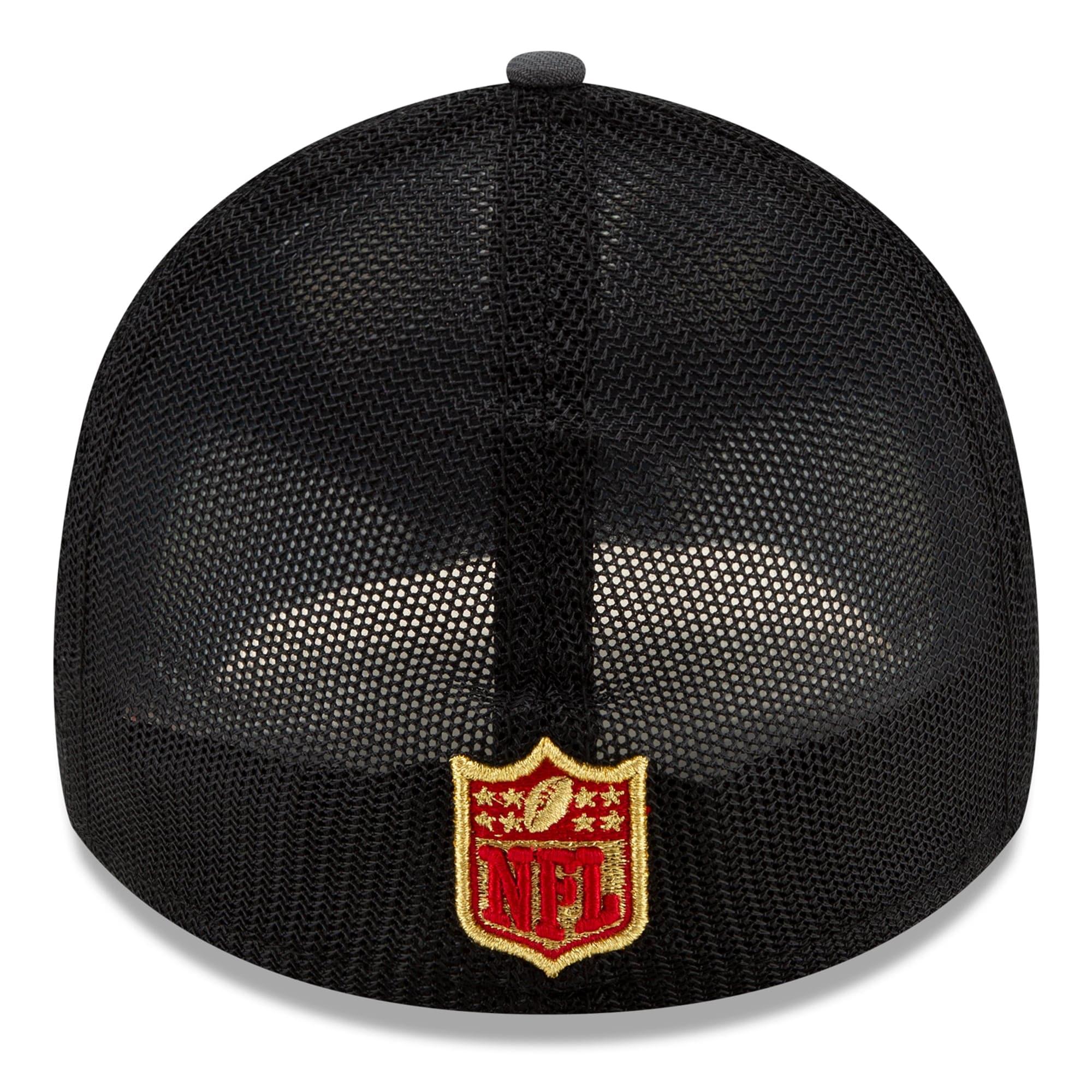 San Francisco 49ers New Era 2021 NFL Draft 39THIRTY Flex Fit Curve Hat - Graphite