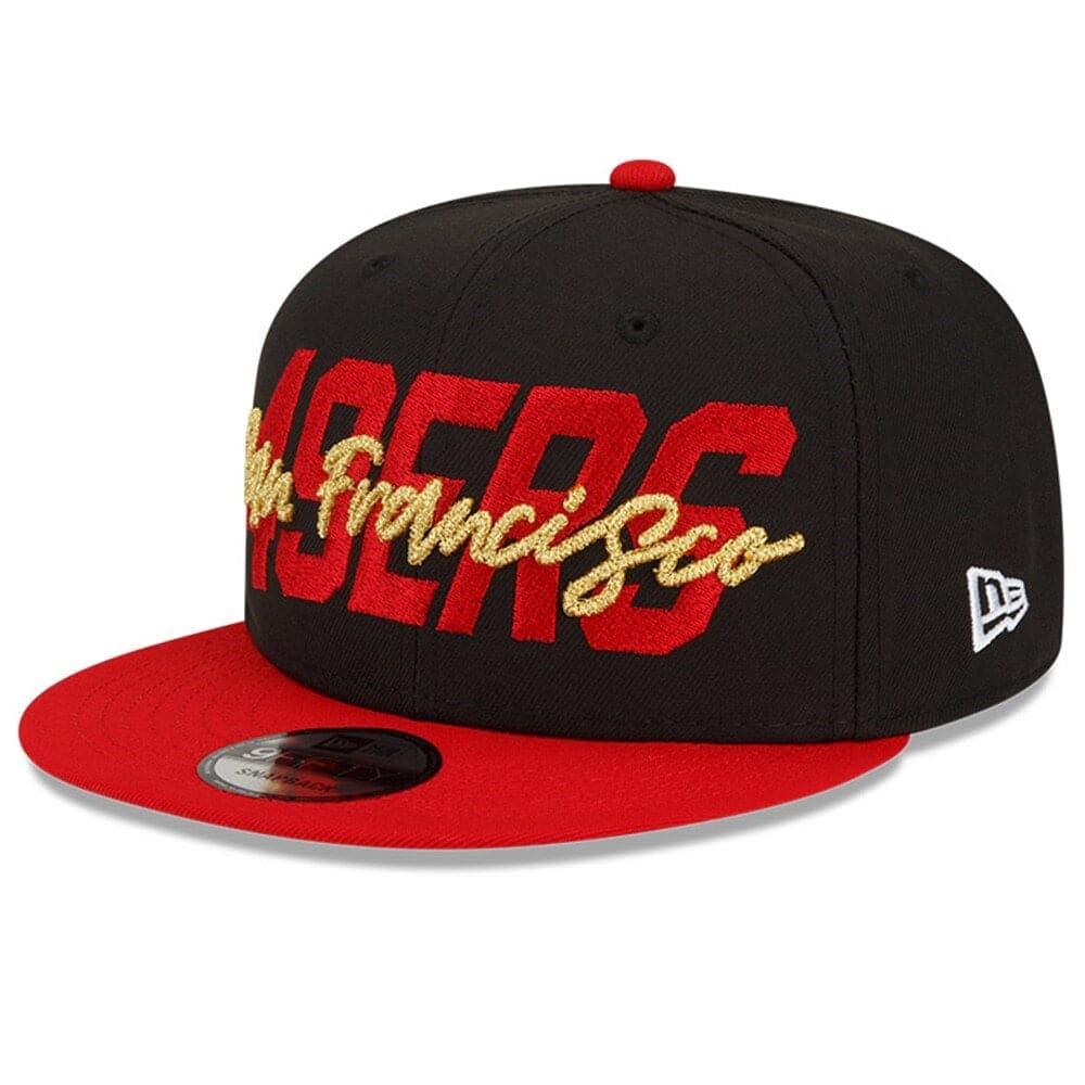 San Francisco 49ers New Era NFL 2022 Draft On-Stage 9FIFTY Snapback Hat - Black