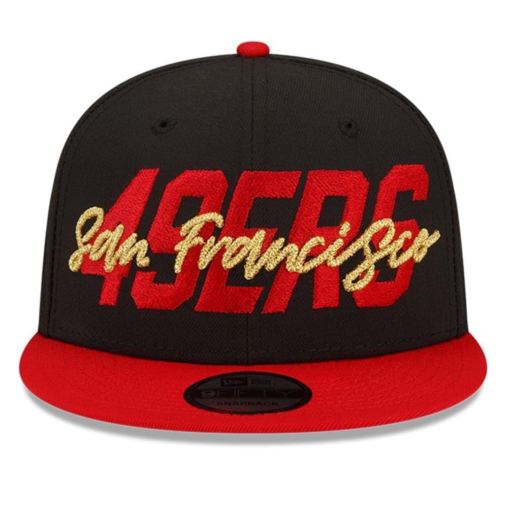 San Francisco 49ers New Era NFL 2022 Draft On-Stage 9FIFTY Snapback Hat - Black