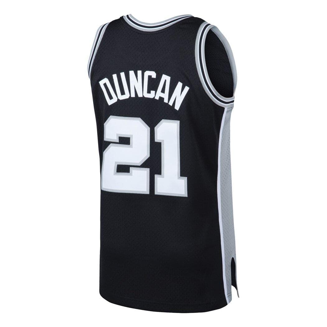 Tim Duncan San Antonio Spurs Mitchell & Ness NBA 98-99 Swingman Jersey - Black