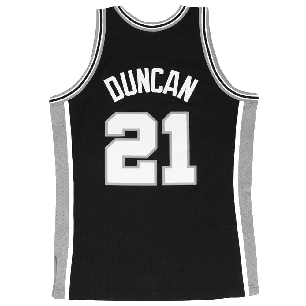 Tim Duncan San Antonio Spurs Mitchell & Ness NBA 98-99 Swingman Jersey - Black