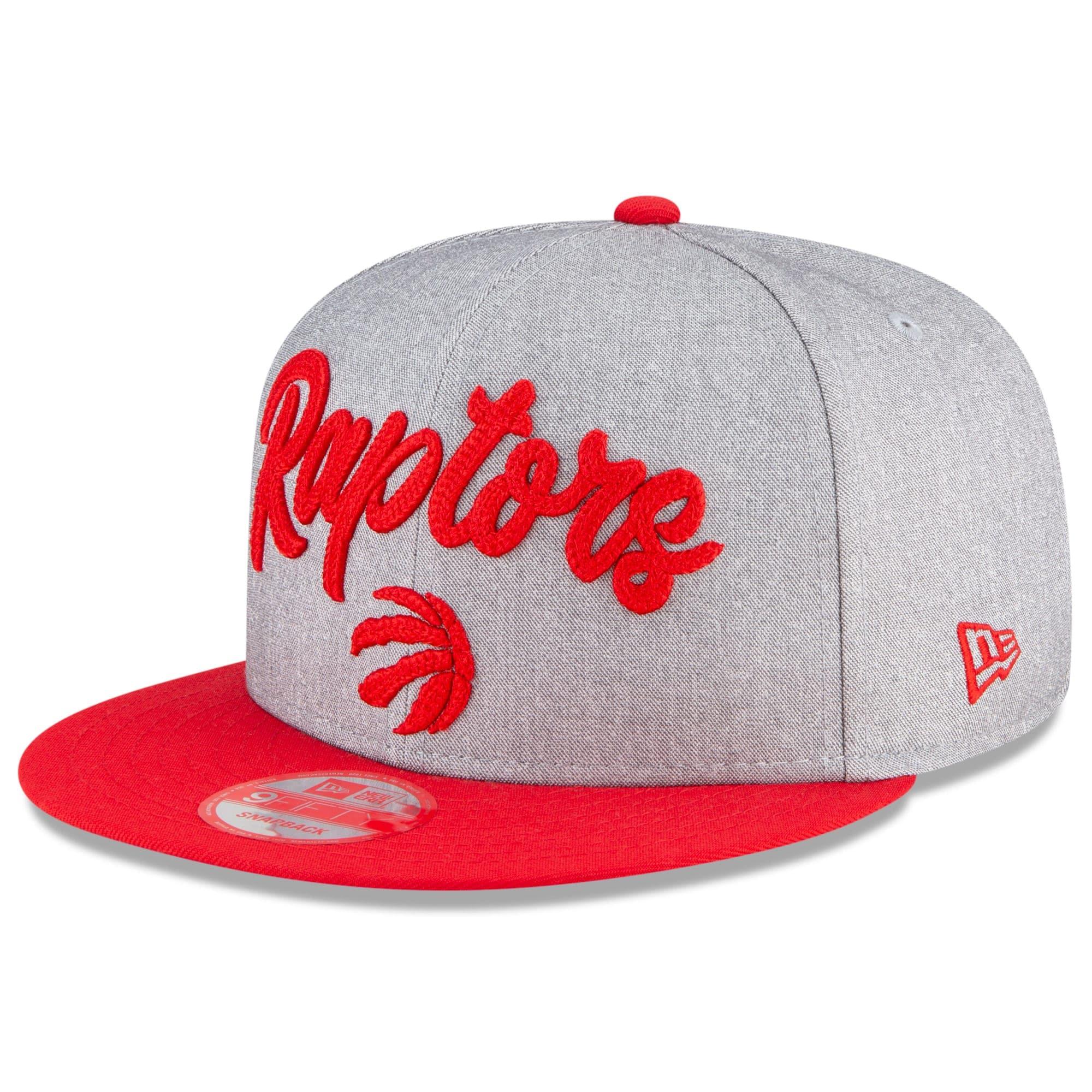 Toronto Raptors New Era 2020 NBA Draft 9FIFTY Snapback Hat - Heather Grey