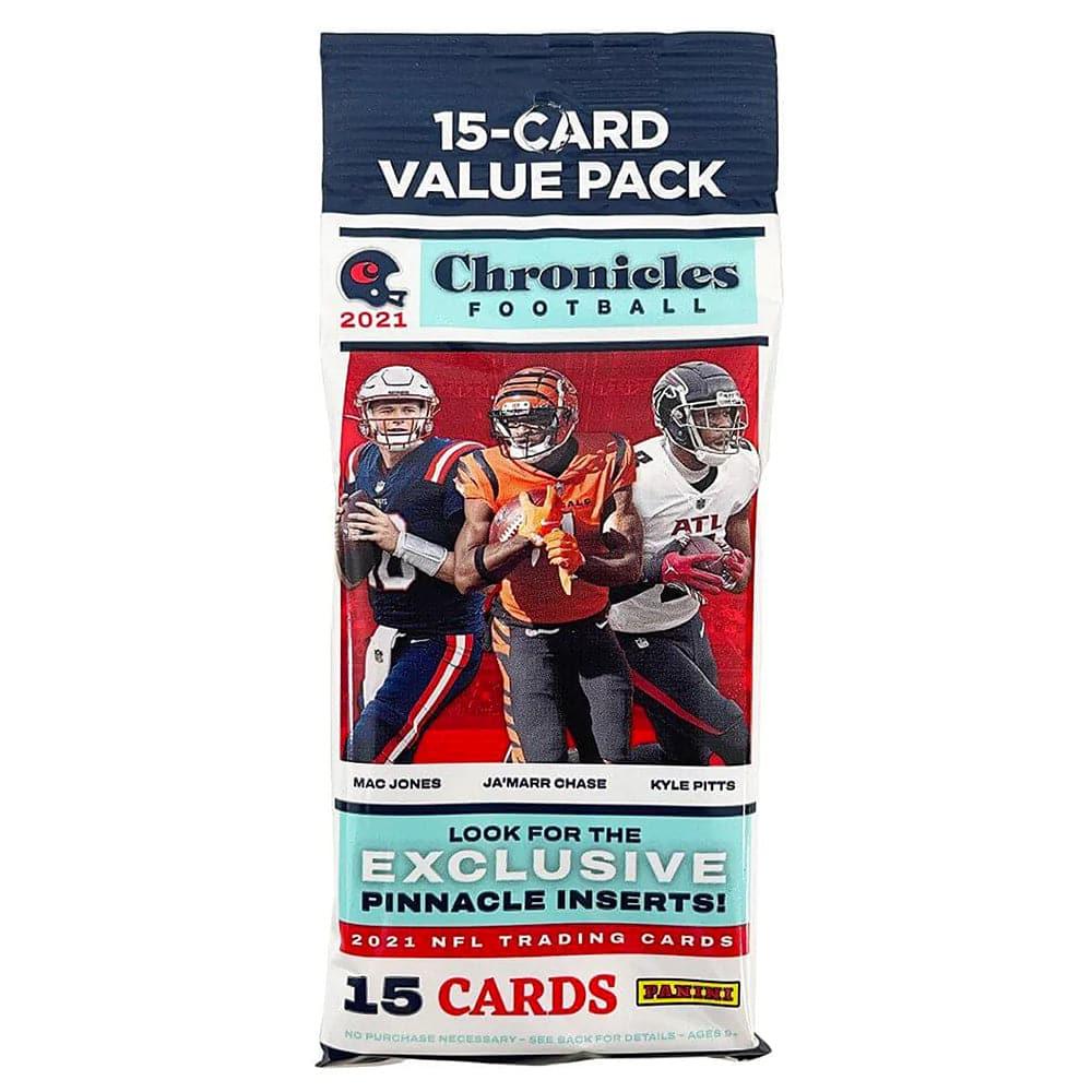 21-22 Panini NFL Chronicles Football Trading Card Value Fat Pack