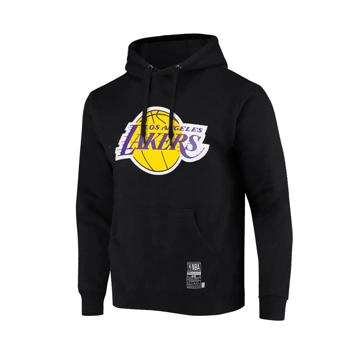 Youths Los Angeles Lakers NBA Essentials Team Logo Hoodie Jumper - Black