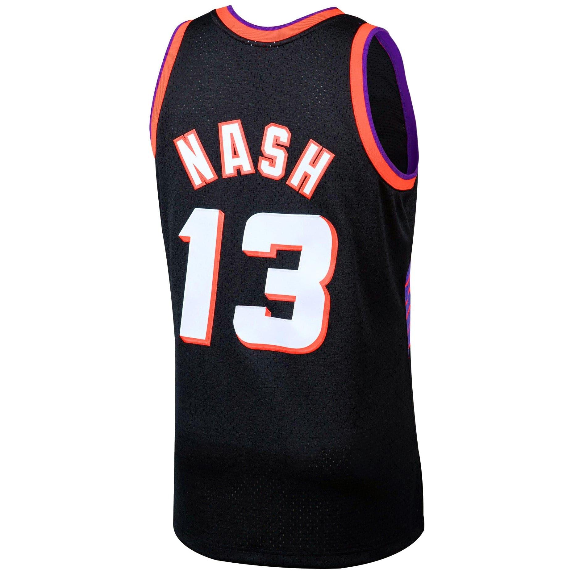 Steve Nash Phoenix Suns Mitchell & Ness NBA 96-97 Swingman Jersey - Black