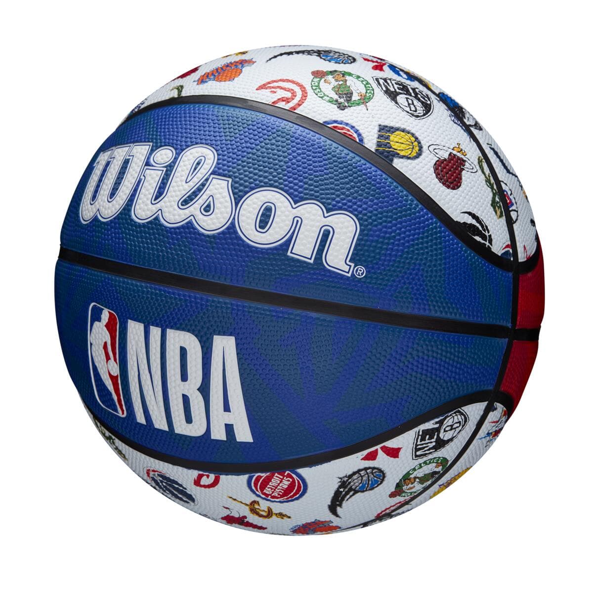 All Team Wilson NBA Full Size All Surface Basketball Ball - Blue