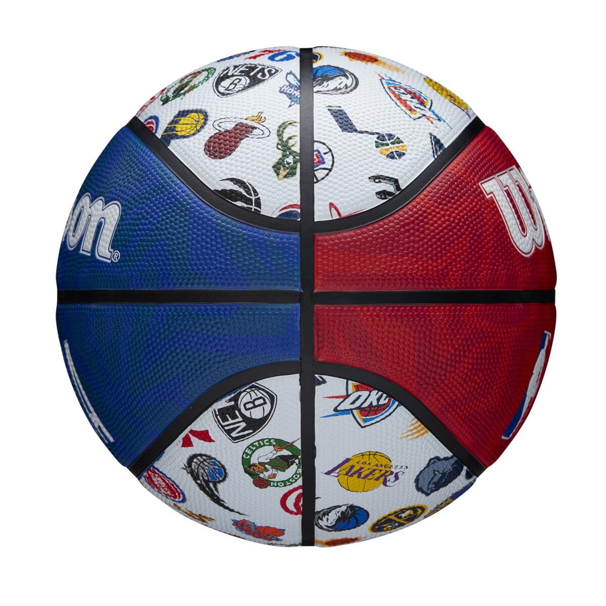 All Team Wilson NBA Full Size All Surface Basketball Ball - Blue