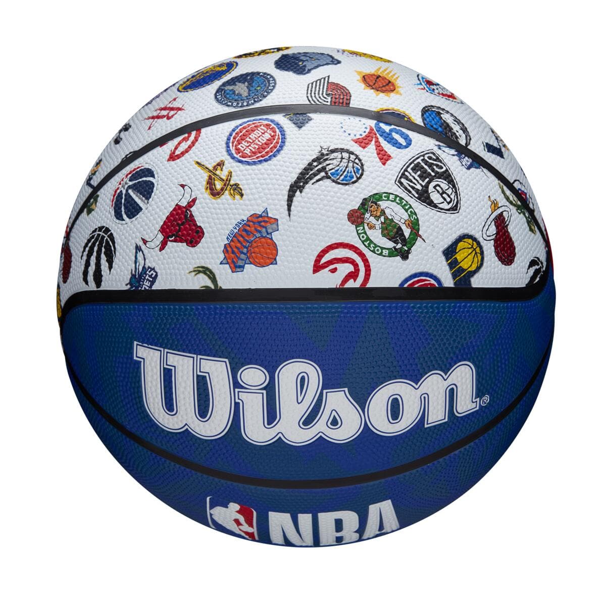 All Team Wilson NBA Full Size All Surface Basketball Ball - Blue