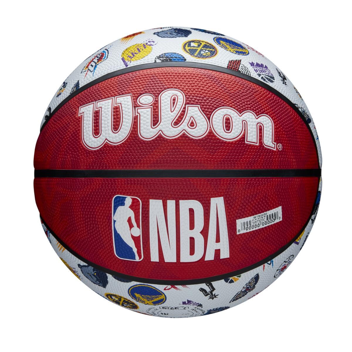 All Team Wilson NBA Full Size All Surface Basketball Ball - Blue