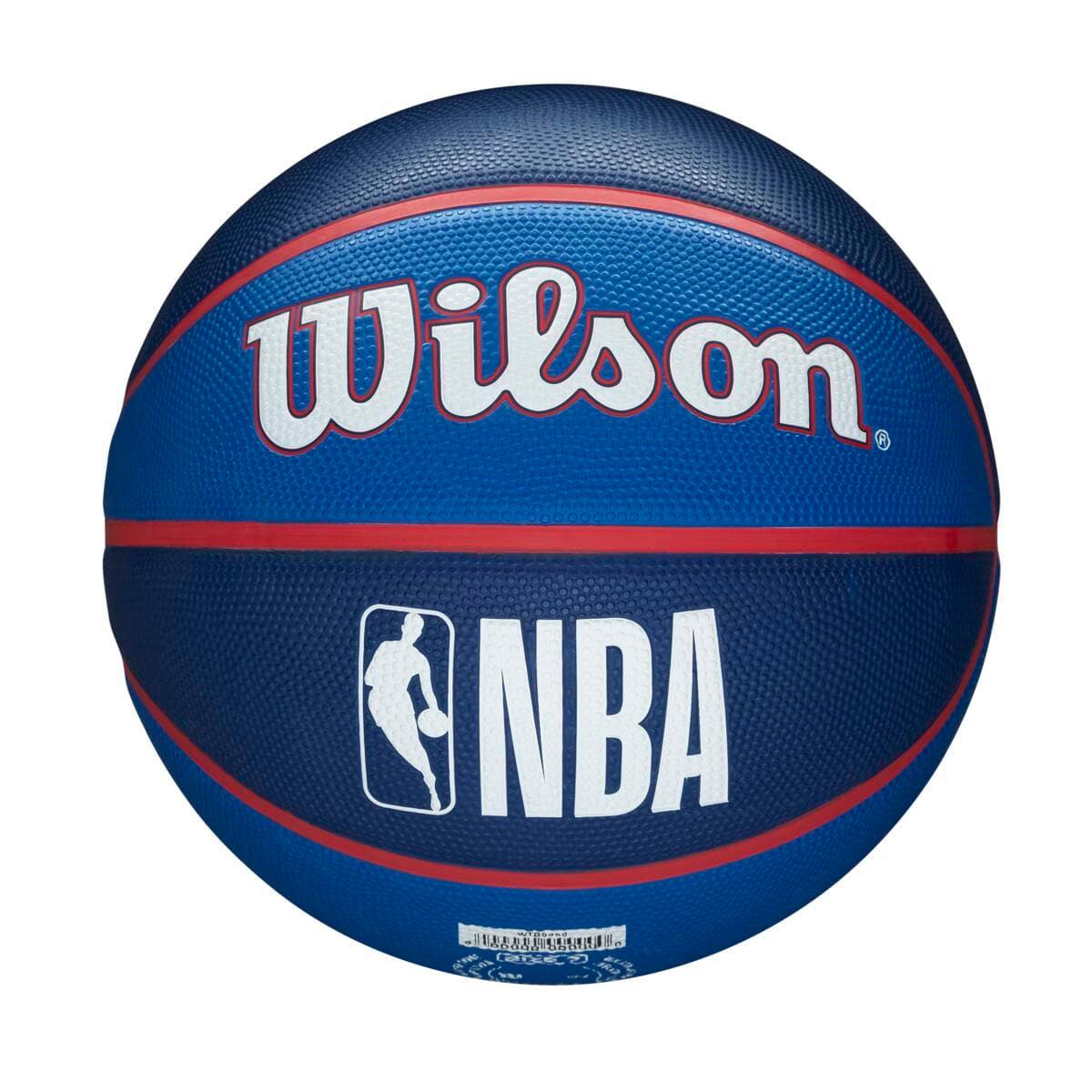 Philadelphia 76ers Wilson NBA Team Tribute Full Size Outdoor Basketball Ball