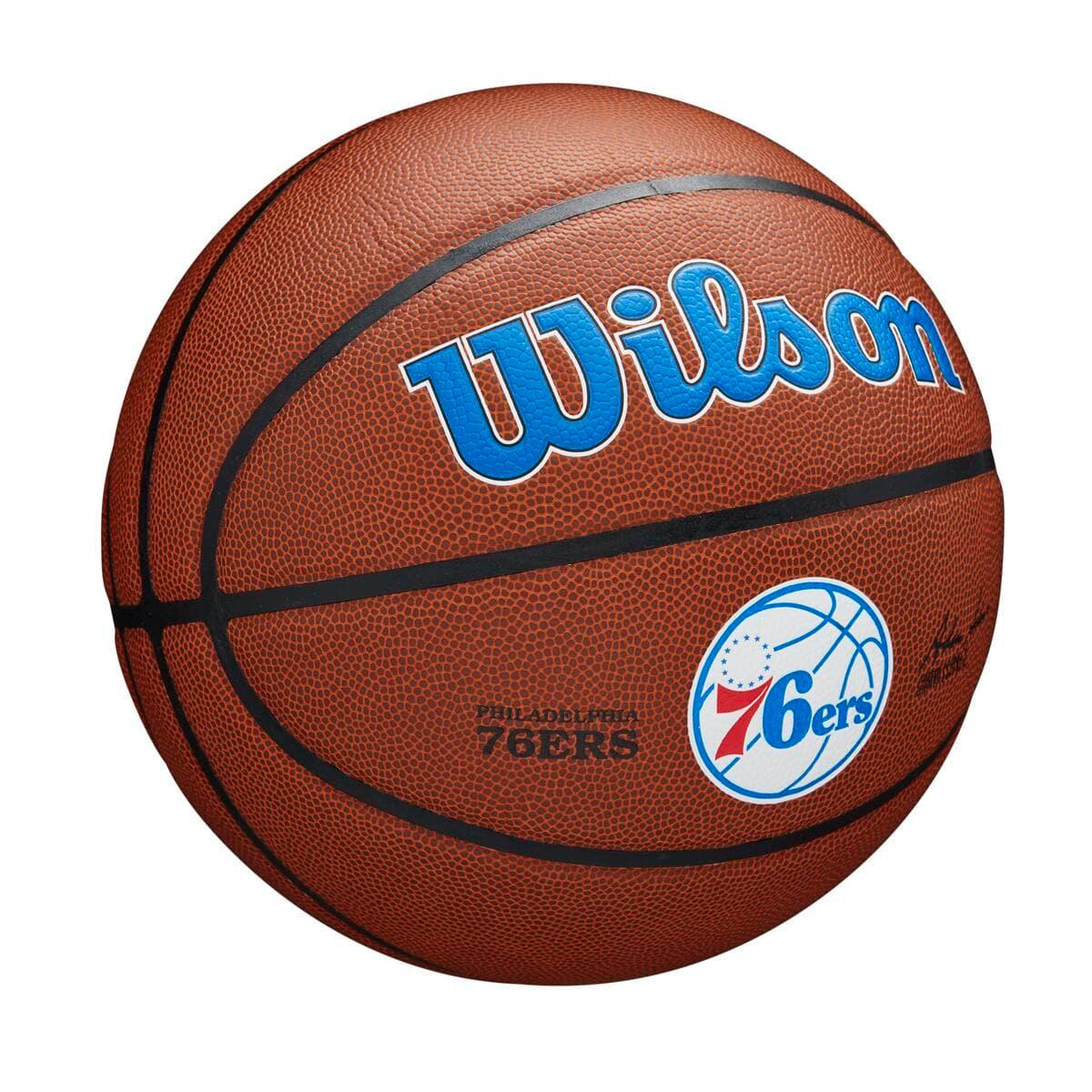 Philadelphia 76ers Wilson NBA Team Full Size Basketball Ball