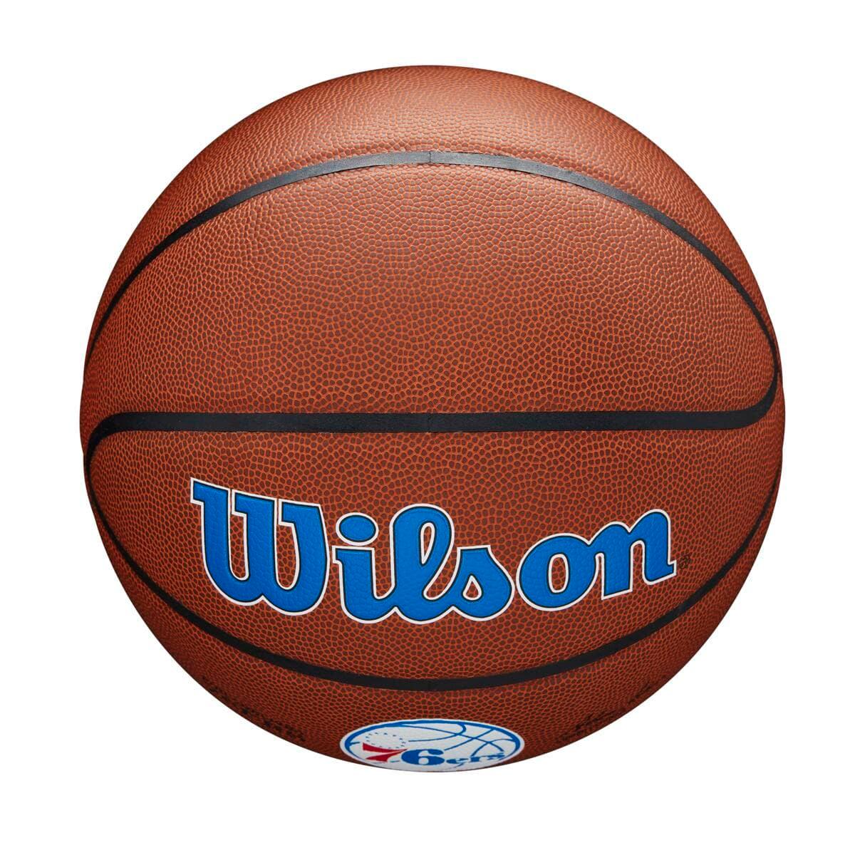 Philadelphia 76ers Wilson NBA Team Full Size Basketball Ball