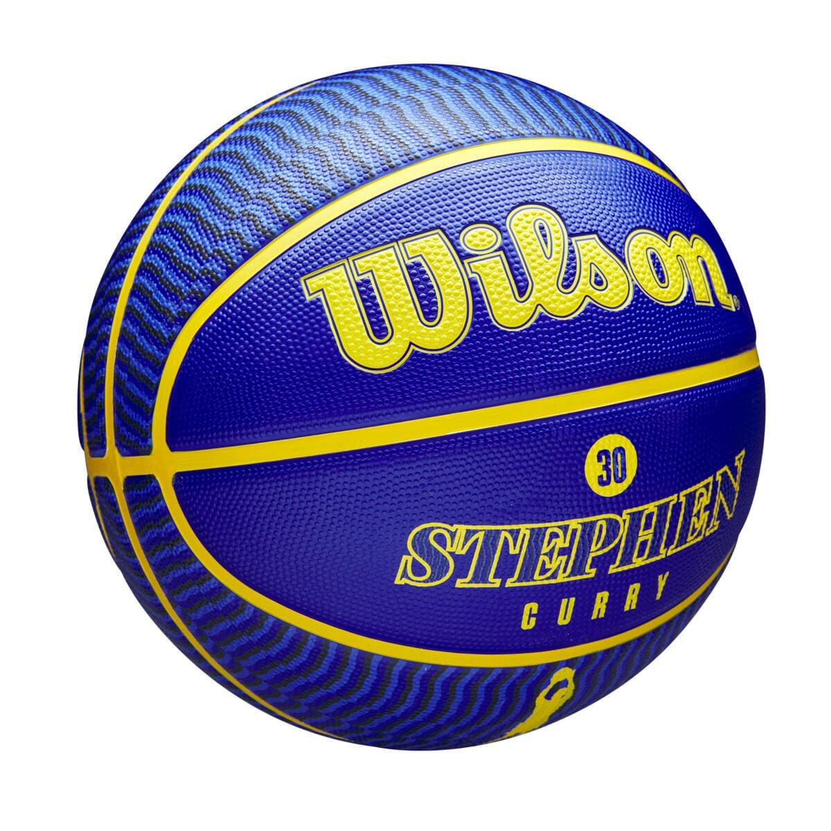 Steph Curry Golden State Warriors Wilson NBA Icon Full Size Basketball - Blue