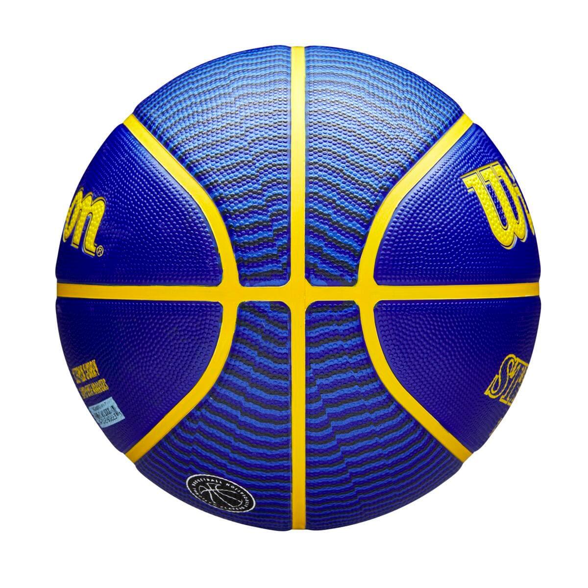 Steph Curry Golden State Warriors Wilson NBA Icon Full Size Basketball - Blue