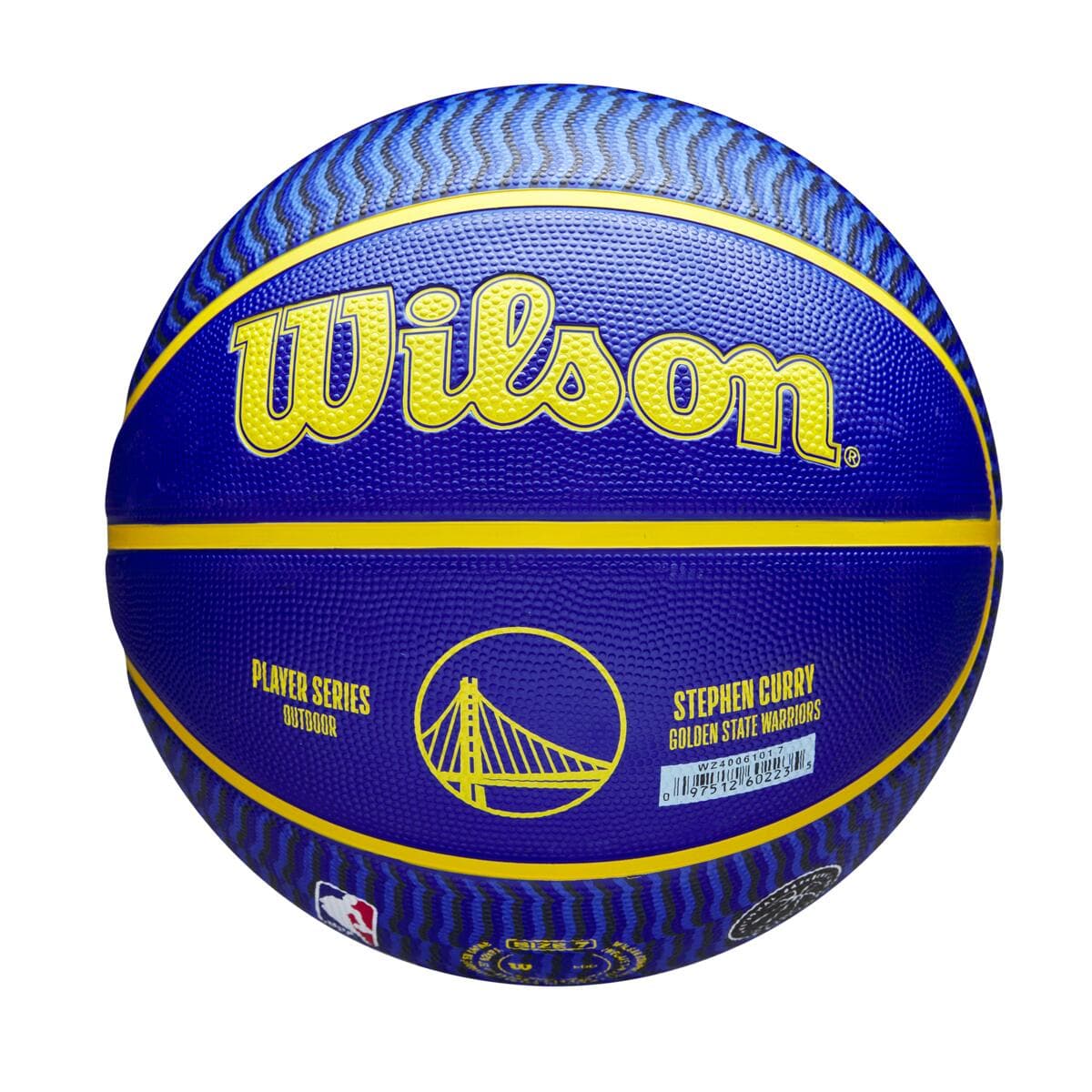 Steph Curry Golden State Warriors Wilson NBA Icon Full Size Basketball - Blue