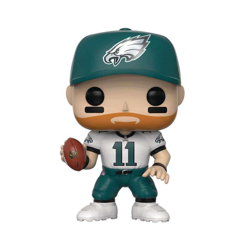 Carson Wentz Philadelphia Eagles NFL Funko Pop Vinyl 3.75" Figure - White