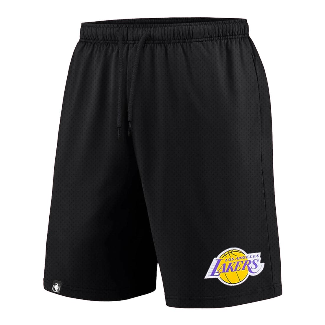 Youths Los Angeles Lakers NBA Team Logo Mesh Shorts - Black