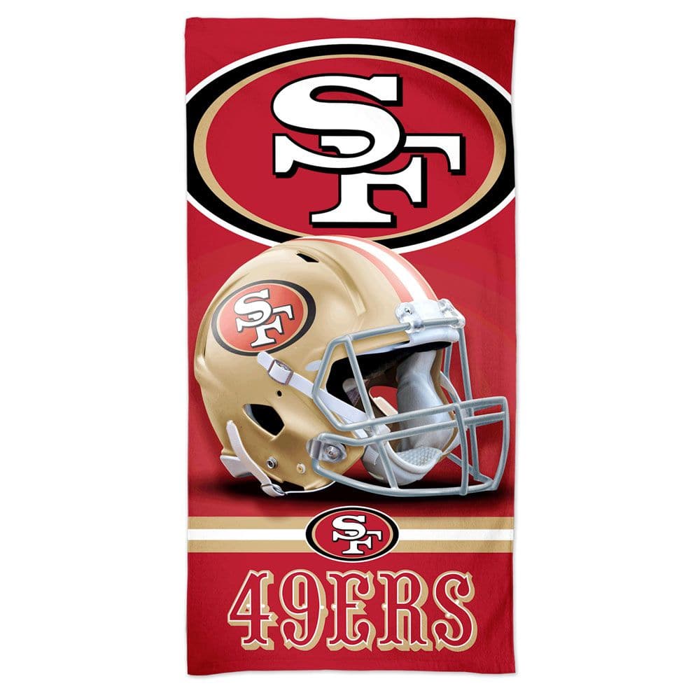 San Francisco 49ers Wincraft NFL 30 x 60" Spectra Beach Towel