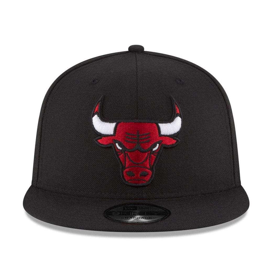 Chicago Bulls New Era NBA Team 9FIFTY Snapback Hat - Black