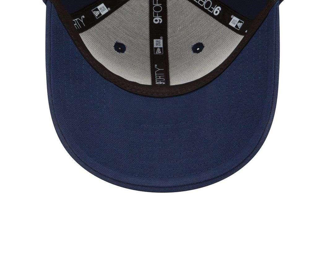 Womens Los Angeles Dodgers New Era MLB Team 9FORTY Curve Hat - Blue