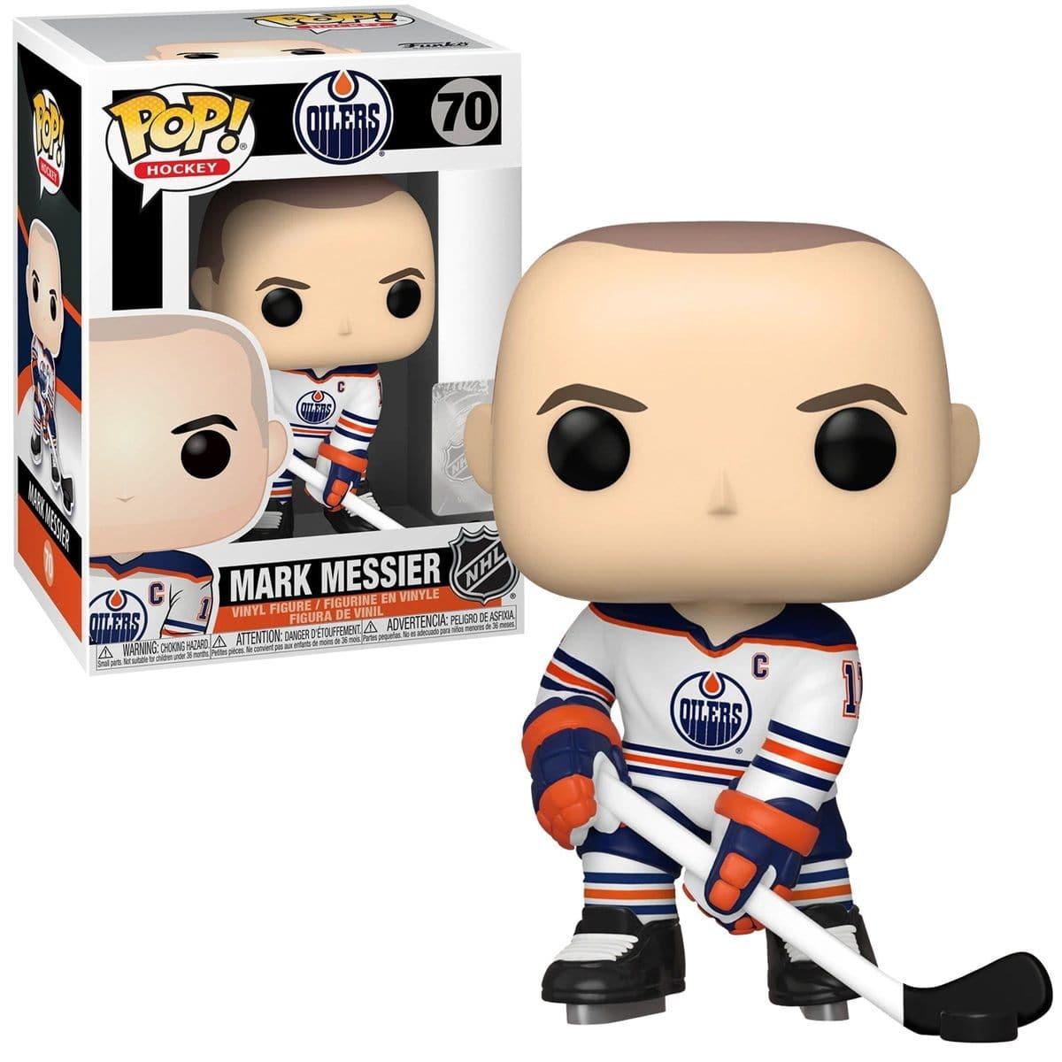 Mark Messier Edmonton Oilers Funko NHL Pop 3.75" 70 Figure - White