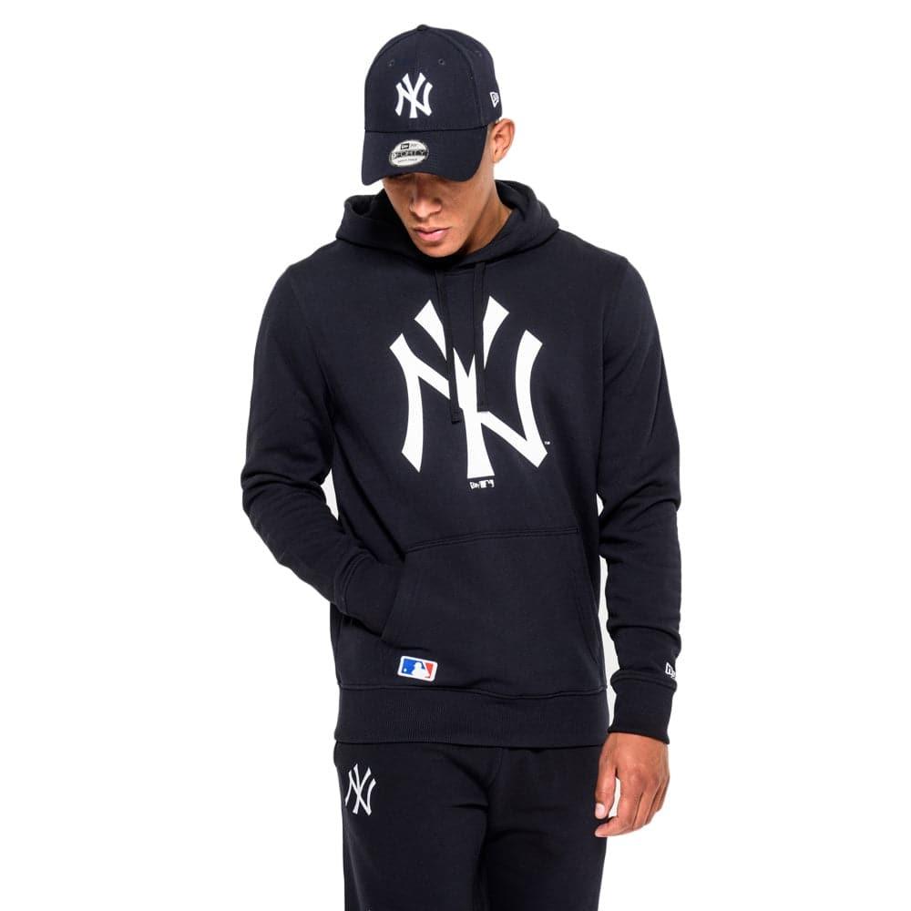 New York Yankees New Era MLB Team Logo Hoodie Jumper - Navy