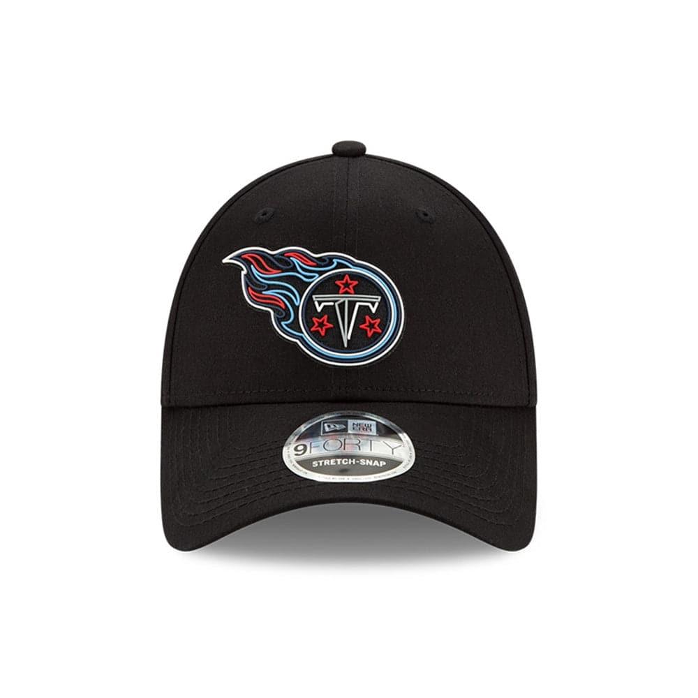 Tennessee Titans New Era NFL 2020 Draft 9FORTY Stretch Snapback Curve Hat - Black