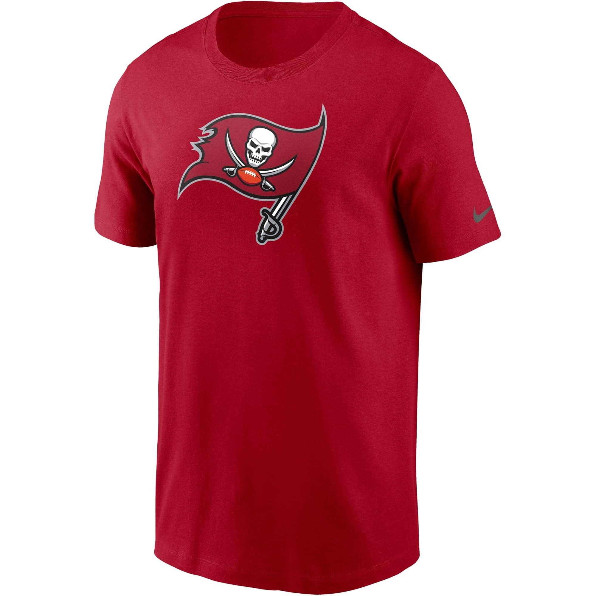 Tampa Bay Buccaneers Nike NFL Team Logo Essential T-Shirt - Red