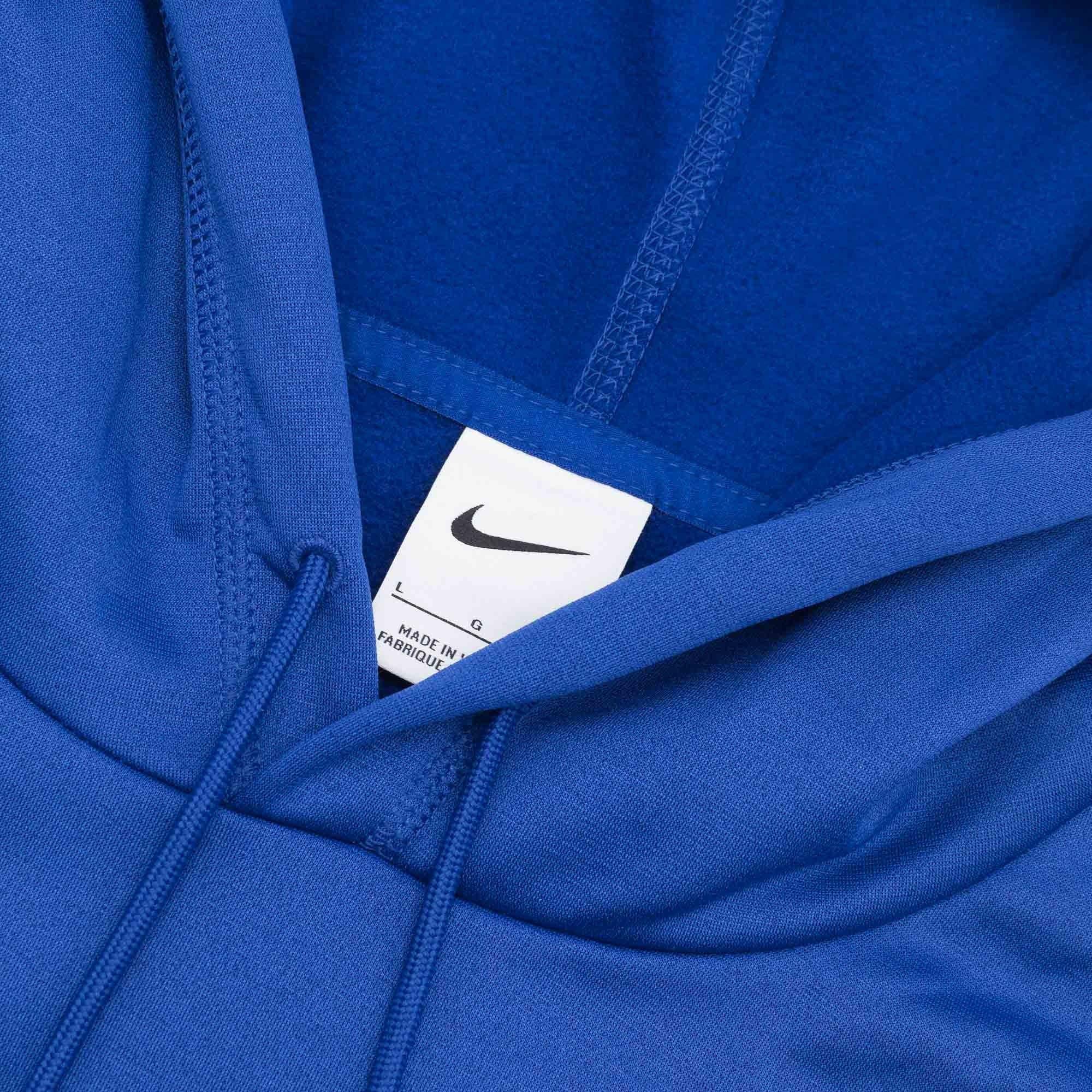 Los Angeles Dodgers Nike MLB Wordmark Therma Hoodie Jumper - Blue