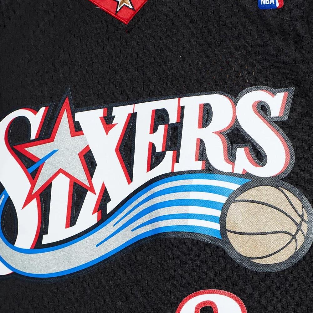 Allen Iverson Philadelphia 76ers Mitchell & Ness NBA 00-01 Swingman Jersey - Black