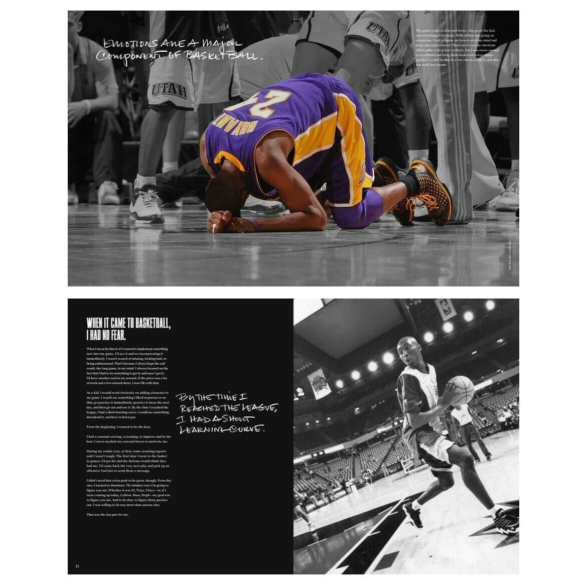 The Mamba Mentality Kobe Bryant NBA Hardcover Book