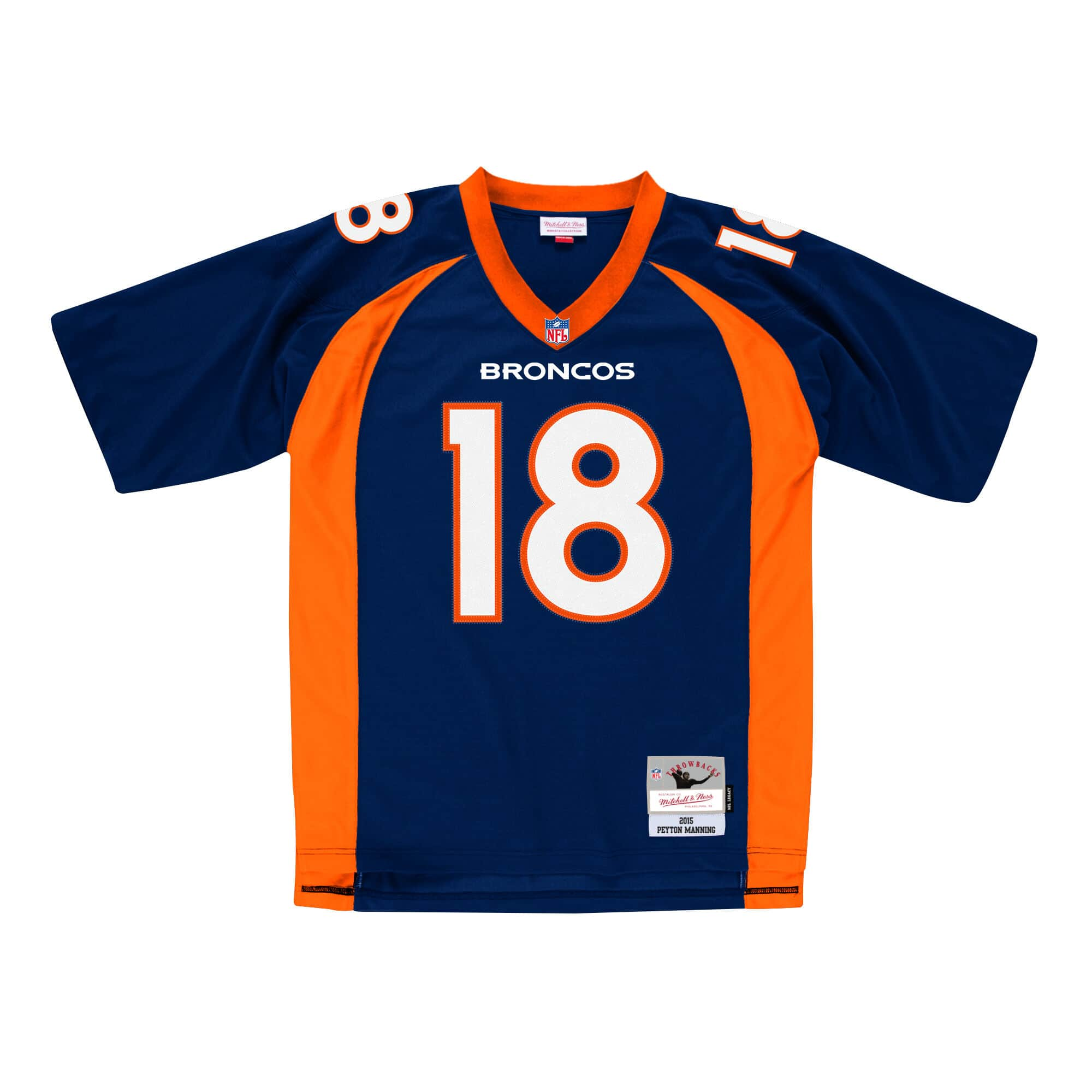 Peyton Manning Denver Broncos 2015 Mitchell & Ness NFL Legacy Jersey - Navy