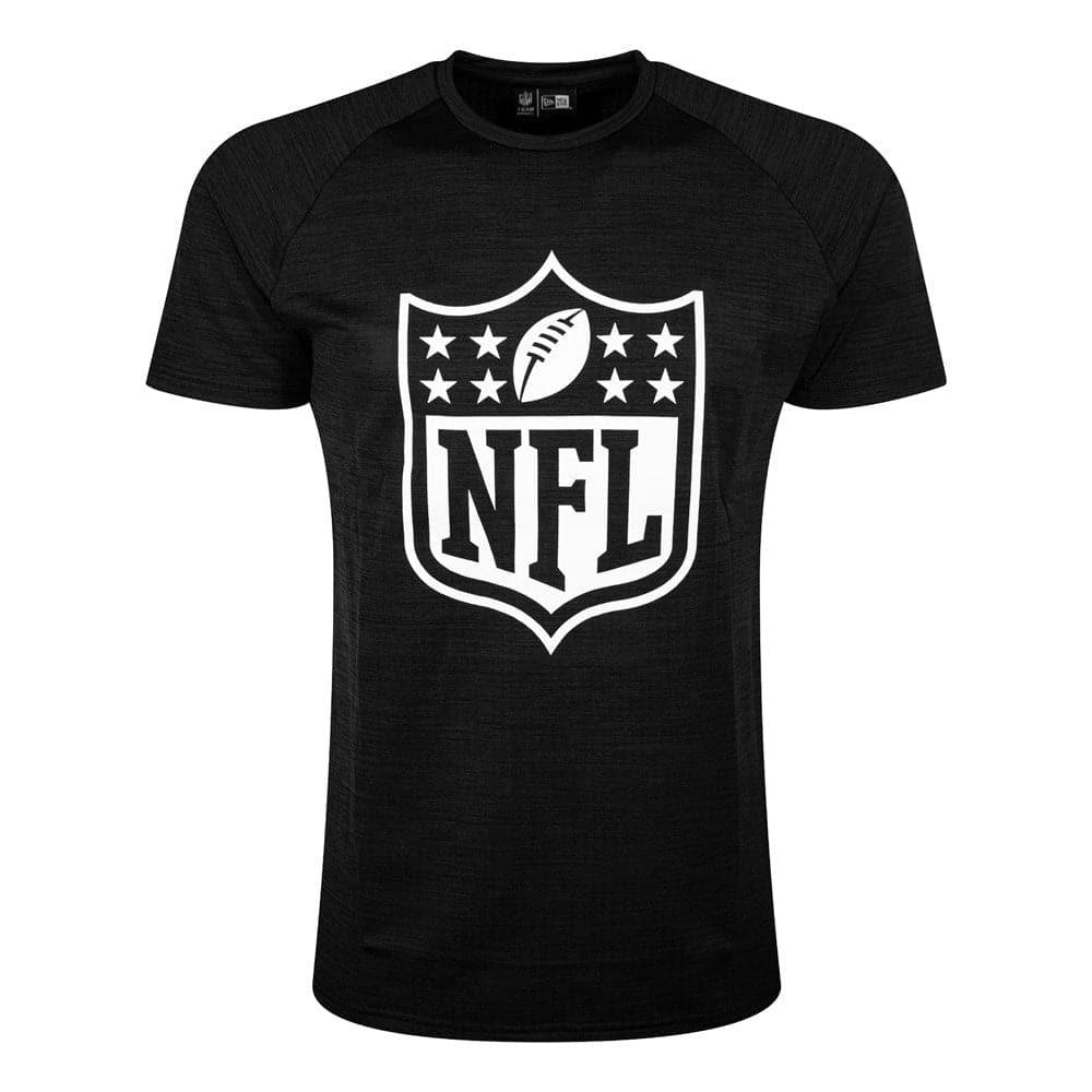 NFL Shield New Era Engineered Performance Raglan T-Shirt - Black