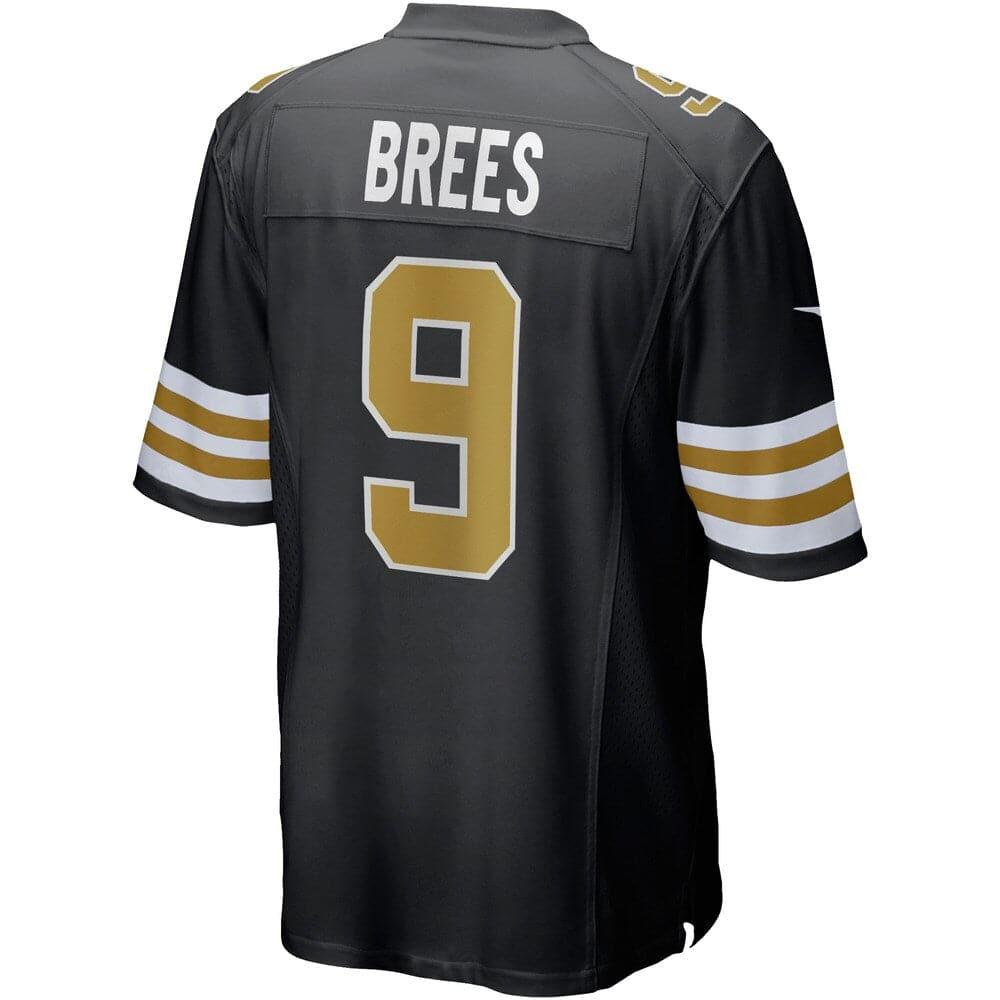 Drew Brees New Orleans Saints Nike NFL Alternate Game Jersey - Black