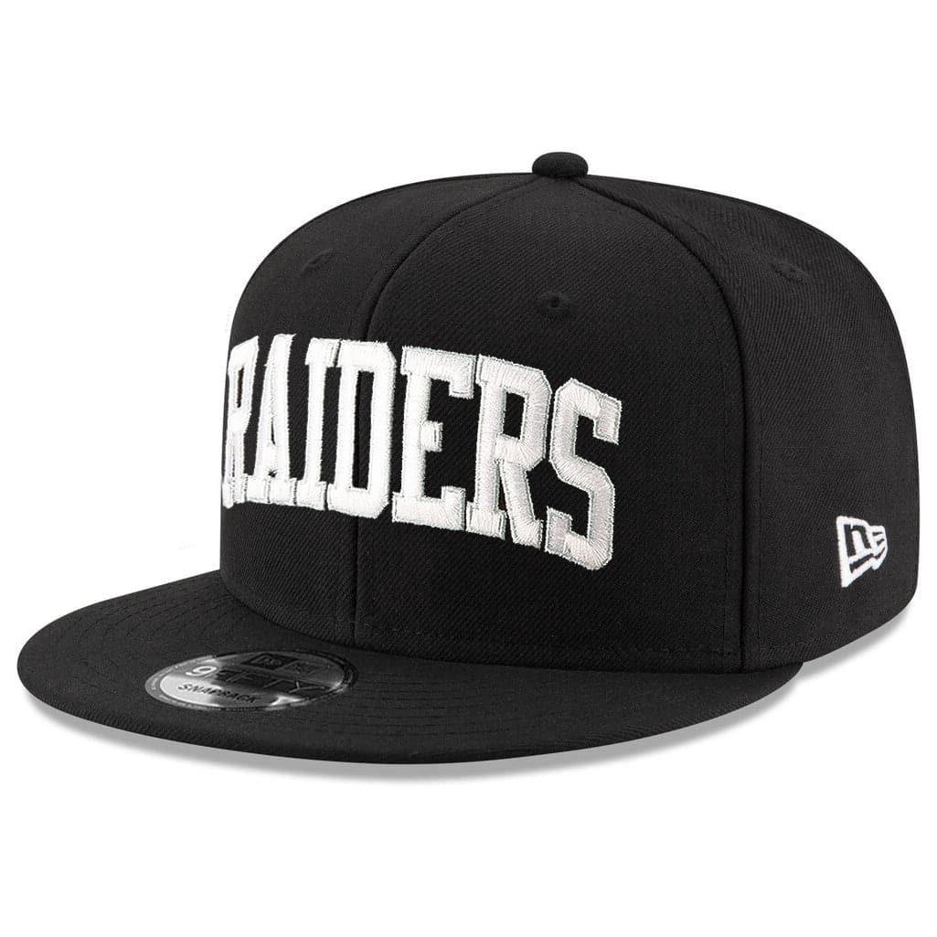 Las Vegas Raiders New Era NFL Arch 9FIFTY Snapback Hat - Black