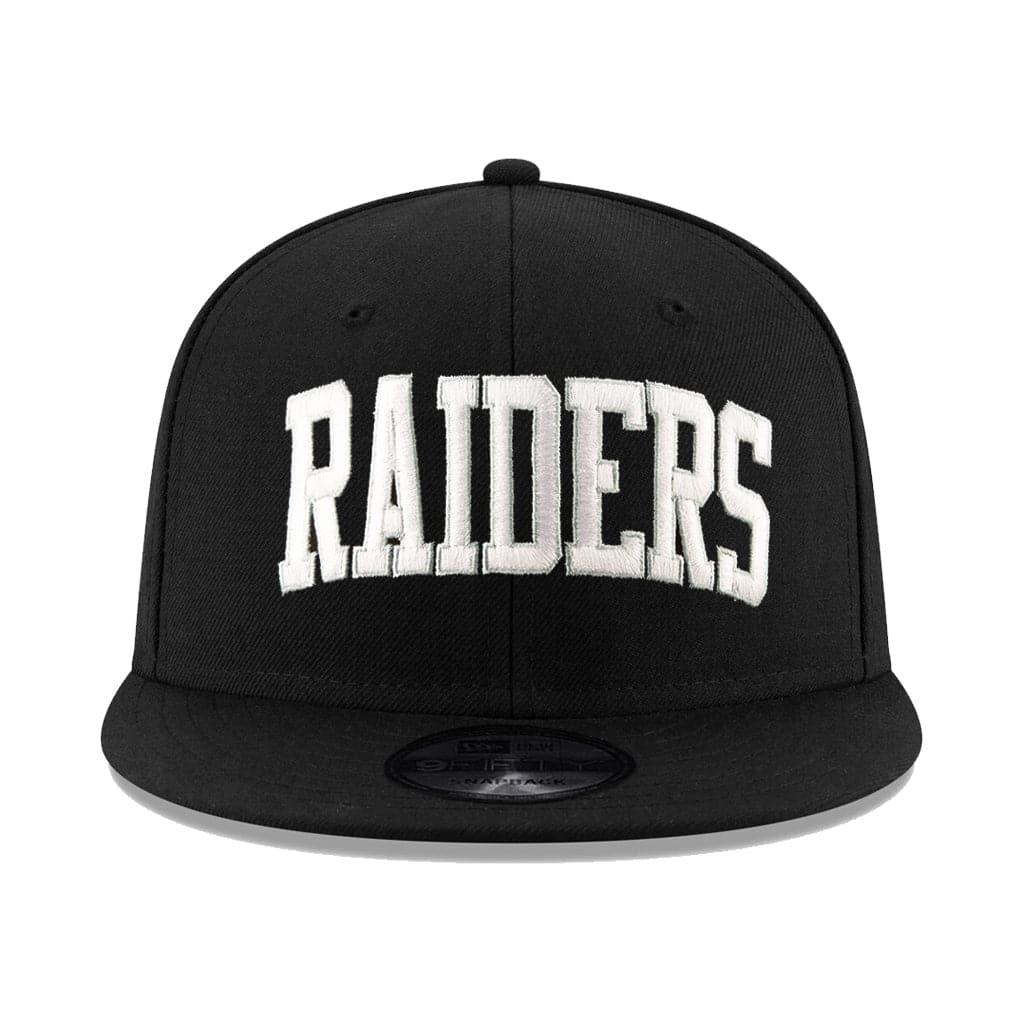 Las Vegas Raiders New Era NFL Arch 9FIFTY Snapback Hat - Black