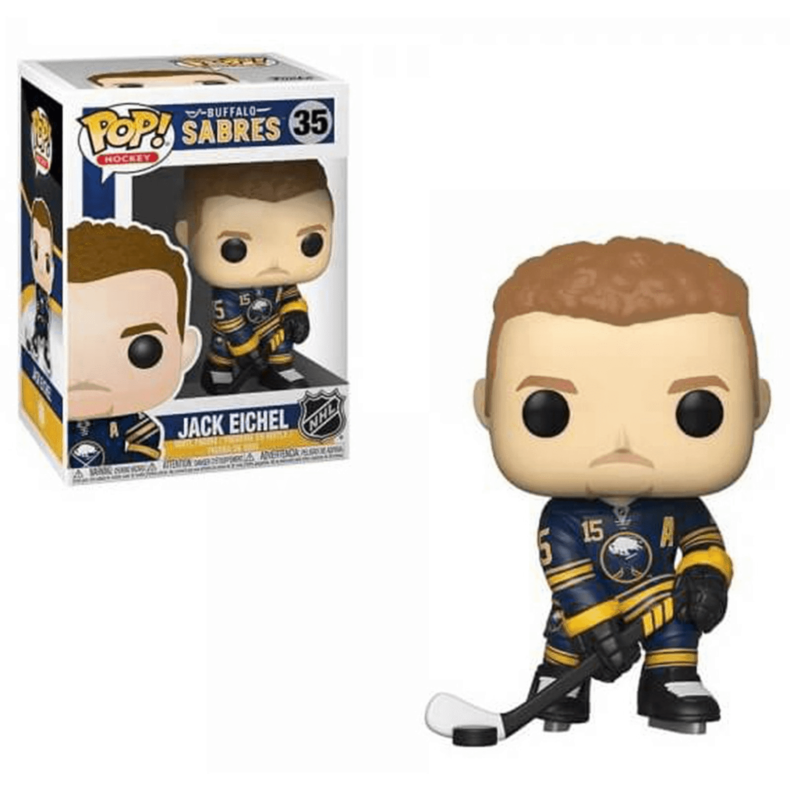 Jack Eichel Buffalo Sabres Funko NHL Pop Vinyl Figure - Navy