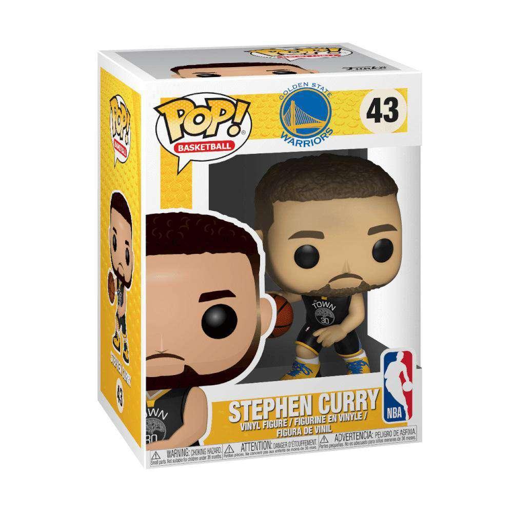 Steph Curry Golden State Warriors Funko NBA Pop 43 Figure - Black