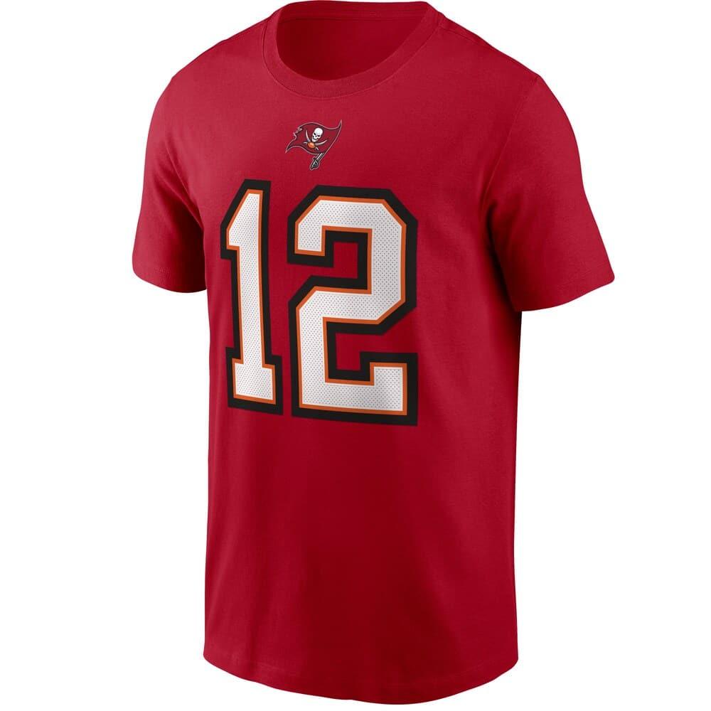 Tom Brady Tampa Bay Buccaneers Nike NFL Player Essential T-Shirt - Red