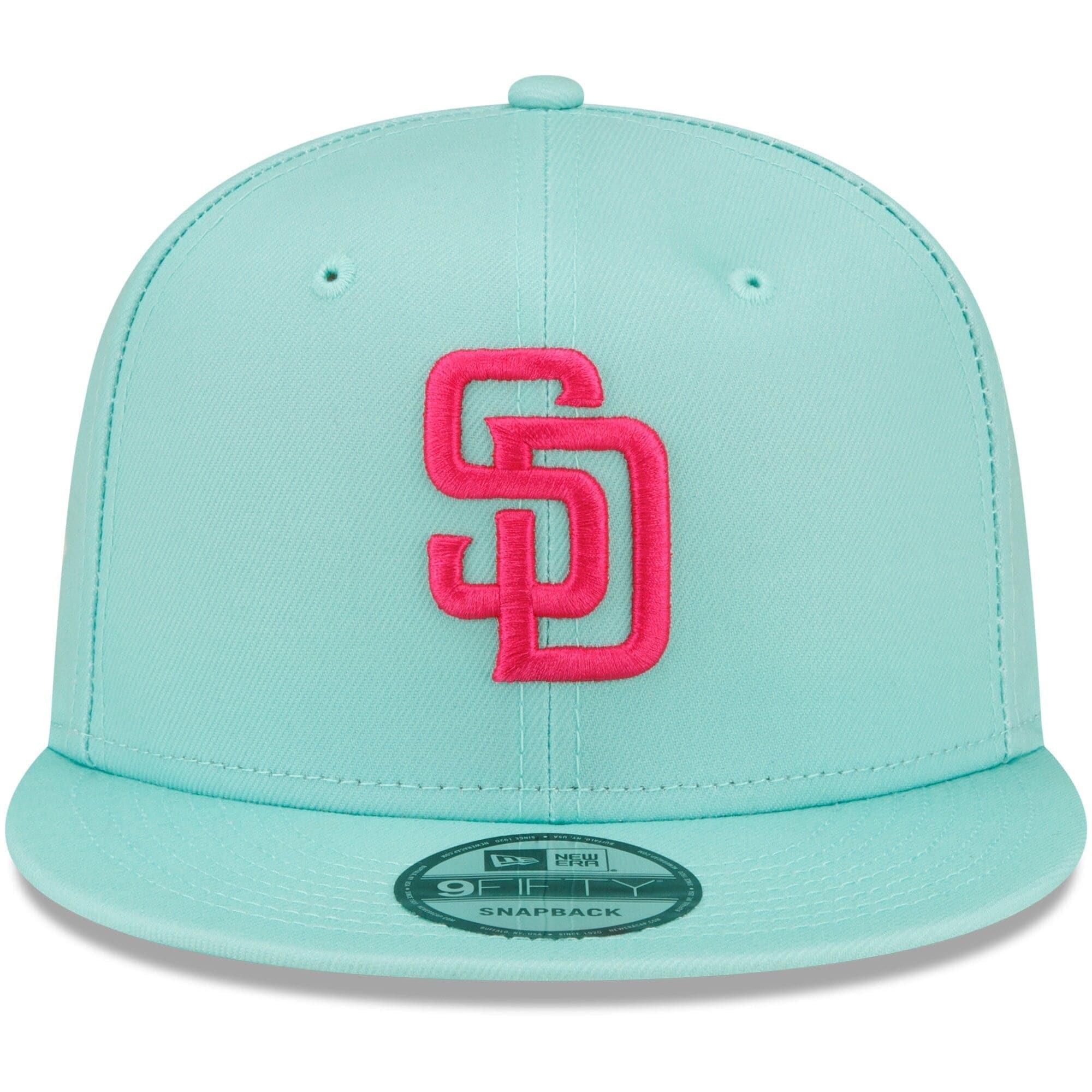 San Diego Padres New Era MLB City Connect 9FIFTY Snapback Hat - Mint