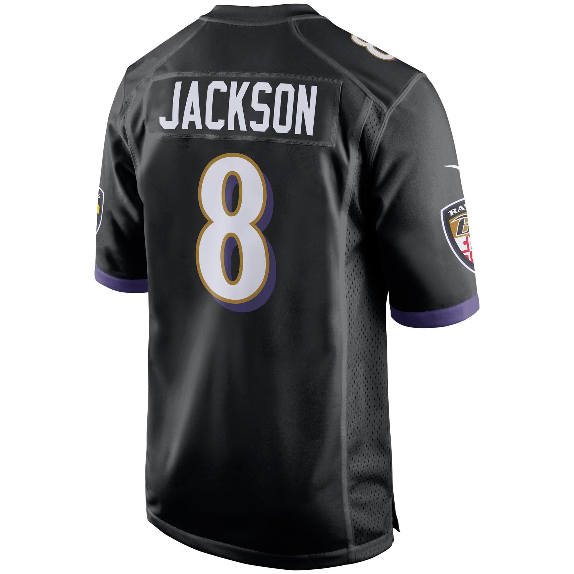 Lamar Jackson Baltimore Ravens Nike NFL Game Jersey - Black