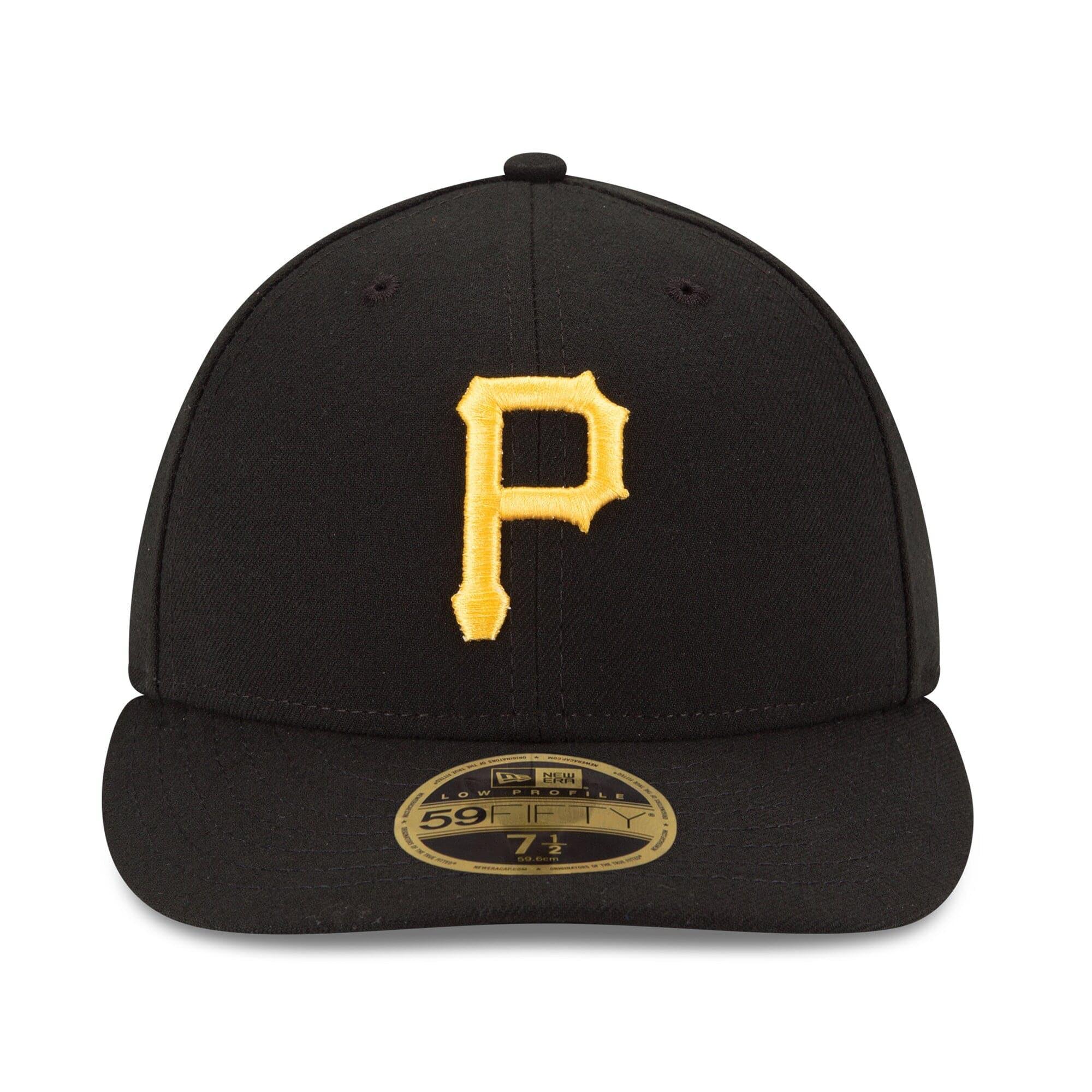 Pittsburgh Pirates New Era MLB AC On-Field Home Low Profile 59FIFTY Fitted Hat - Black