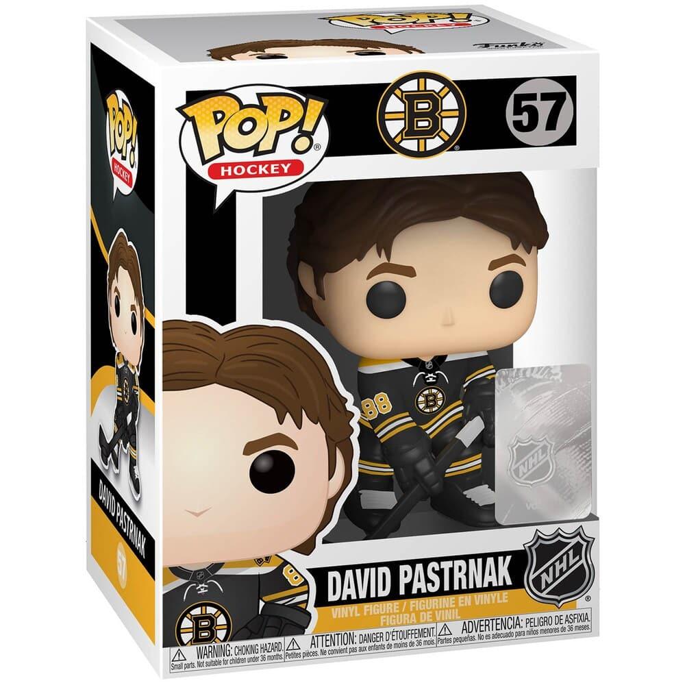 David Pastrnak Boston Bruins Funko NHL Pop Vinyl 57 Figure -  Black