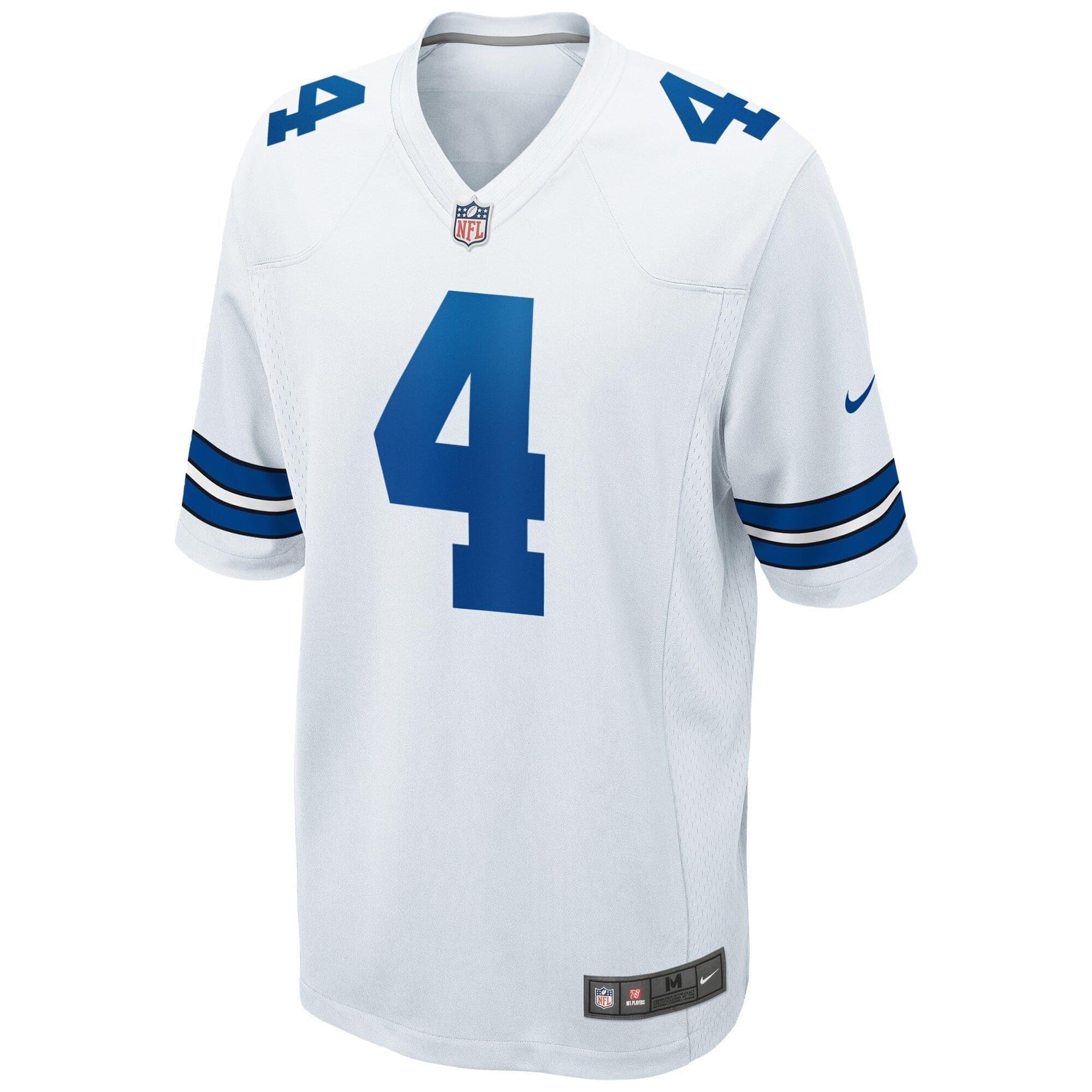 Dak Prescott Dallas Cowboys Nike NFL Game Jersey - White