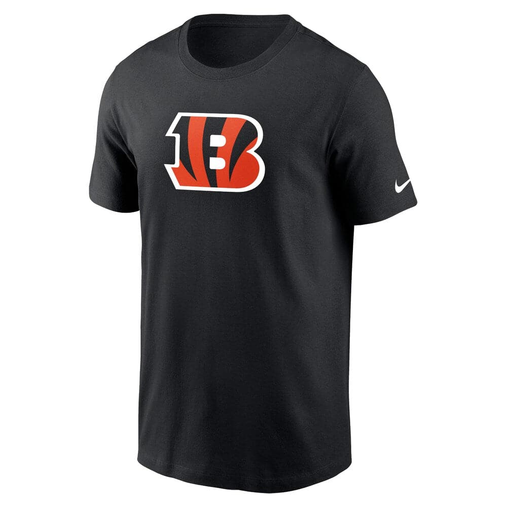 Cincinnati Bengals Nike NFL Logo Essential T-Shirt - Black