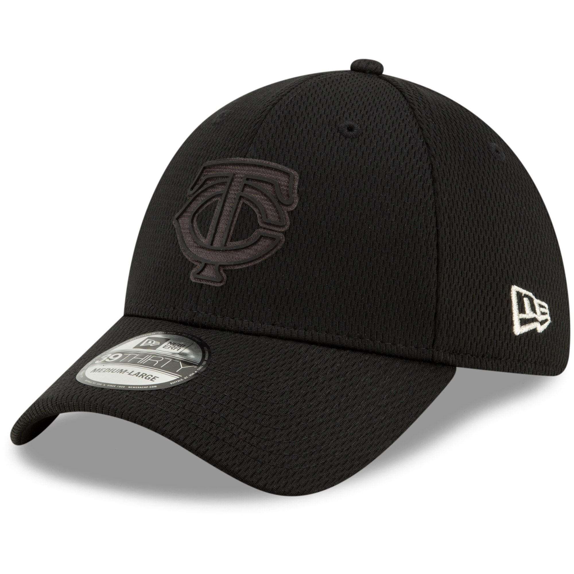 Minnesota Twins New Era 2019 MLB Players Weekend 39THIRTY Stretch-Fit Curve Hat - Black