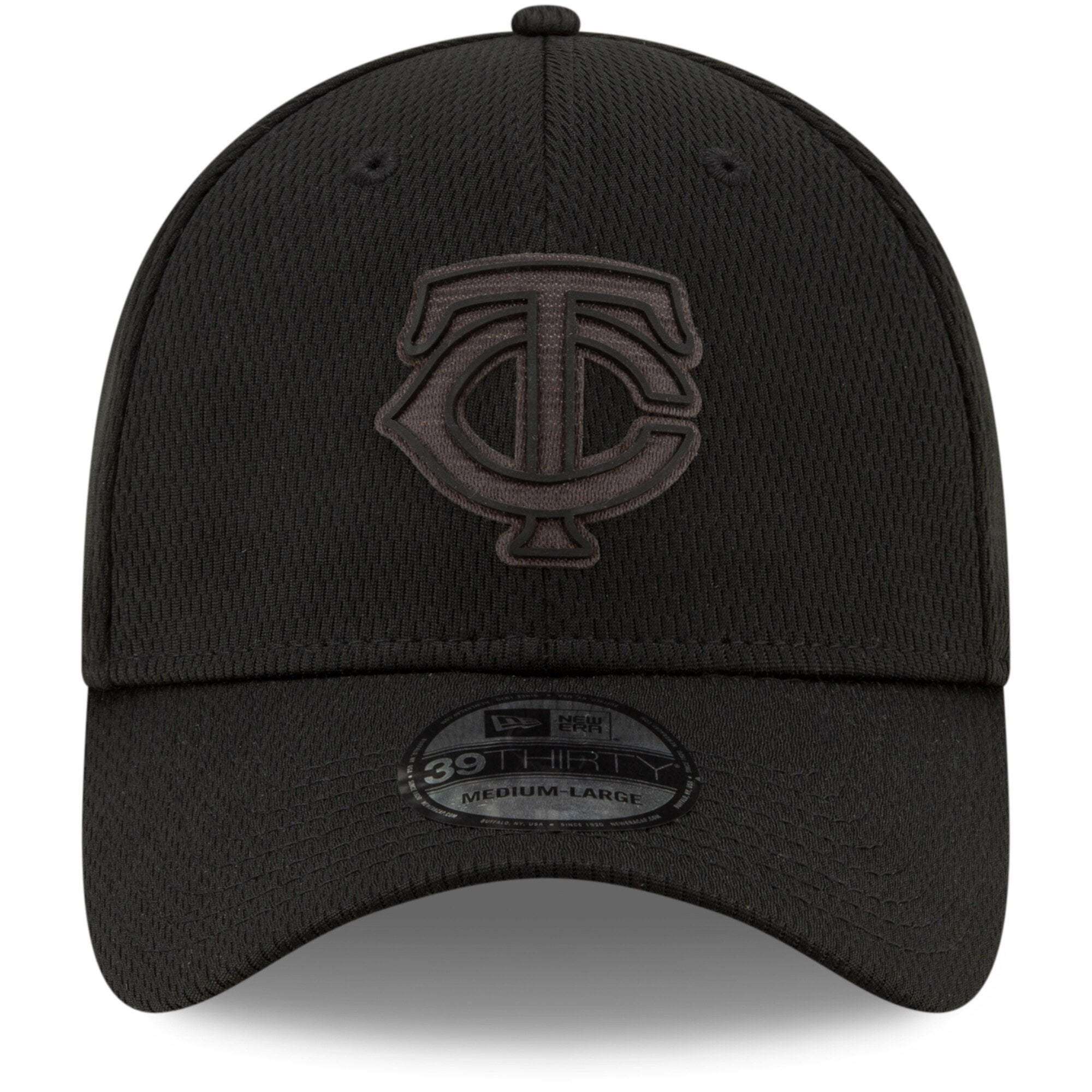 Minnesota Twins New Era 2019 MLB Players Weekend 39THIRTY Stretch-Fit Curve Hat - Black